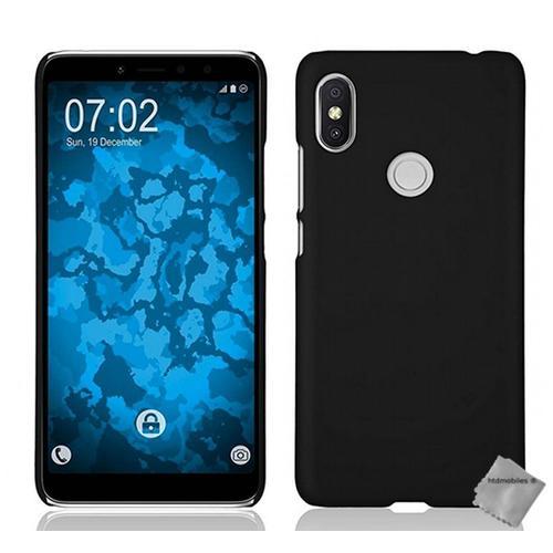 Housse Etui Coque Pochette Silicone Gel Fine Pour Xiaomi Redmi S2 + Verre Trempe - Noir