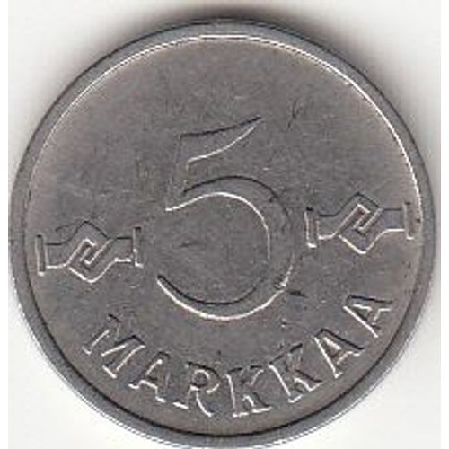 Finlande, 5 Markkaa, 1960