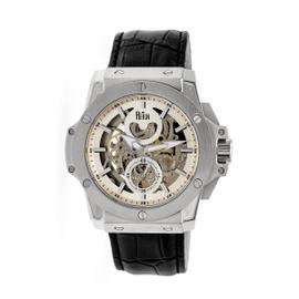 Reign Commodus Homme automatique Montres Bracelet en cuir