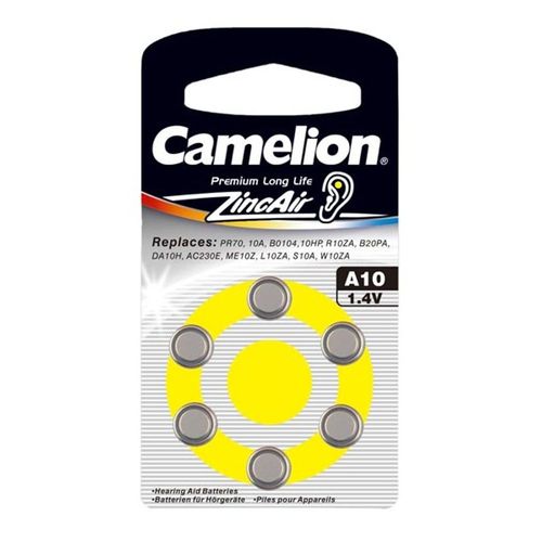 Zinc Air Cel Camelion 1.4V (6Pcs/Bl)