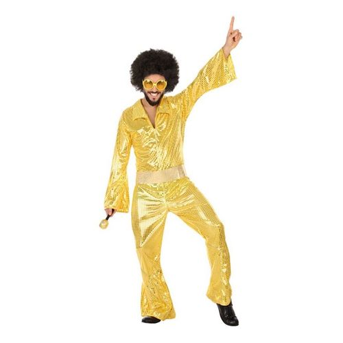 Déguisement De Disco Doré Pour Homme (Taille S)