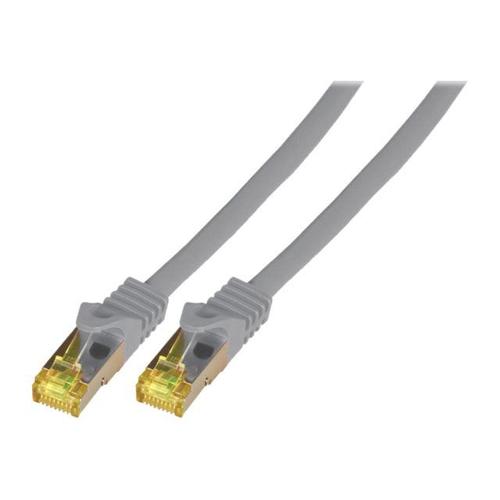 EFB-Elektronik - Cordon de raccordement - RJ-45 (M) pour RJ-45 (M) - 3 m - SFTP, PiMF - CAT 7 - démarré, sans halogène, moulé - vert