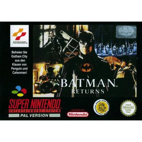 Batman Returns Super Nes Super Nintendo - Super Nes