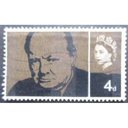 Royaume-Uni N°397 Winston Churchill Oblitéré