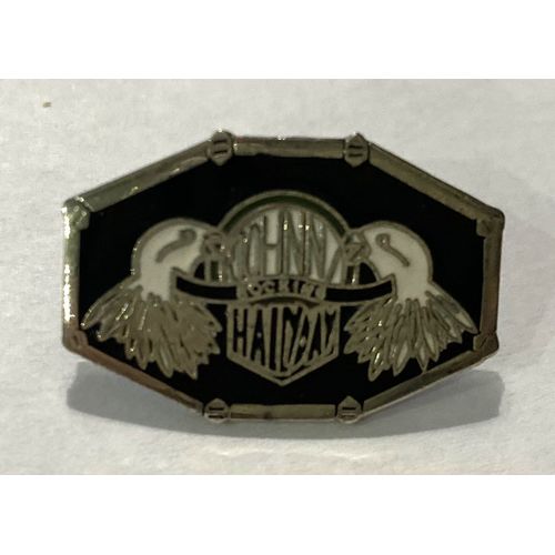 Pins Musique Johnny Hallyday Rocking Têtes D'aigles / Argenté