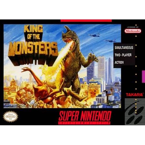King Of The Monsters - Verion Usa Super Nintendo
