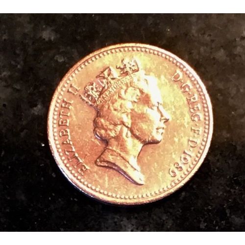 Pièce De 1 (One) Penny Angleterre (Royaume-Uni) 1989