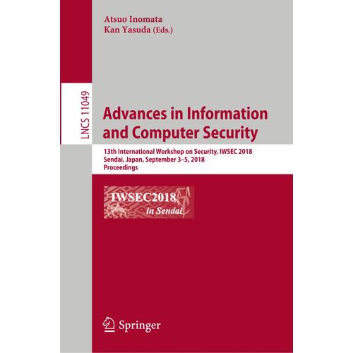 Advances In Information And Computer Security