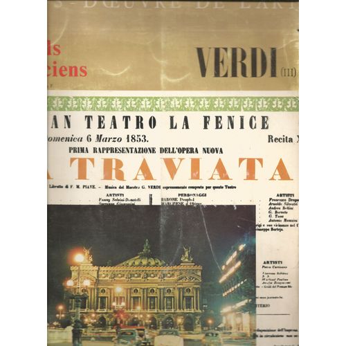 La Traviata - Opera En 3 Actes De Verdi