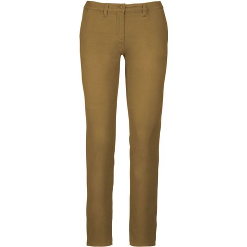 Pantalon Chino Pour Femme - K741 - Beige Camel