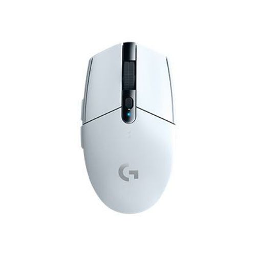 Logitech G G305 - Souris - optique - 6 boutons - sans fil - 2.4 GHz - récepteur sans fil USB - blanc