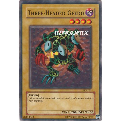 Yu-Gi-Oh! - Psv-002 - Three-Headed Geedo - Commune