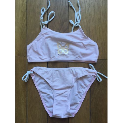 Maillot De Bain Archimède 2 Pièces Taille 12 Ans Rose Pale
