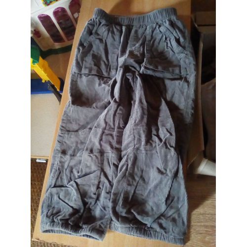 Pantalon Velours Vertbaudet Garçon 3 Ans Marron