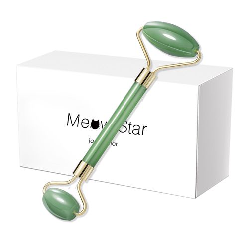 Jade,Roller Jade Appareil,Anti-Âge Beauté Soins De La Peau Du Visage Minceur (Y-Dongling Jade) 