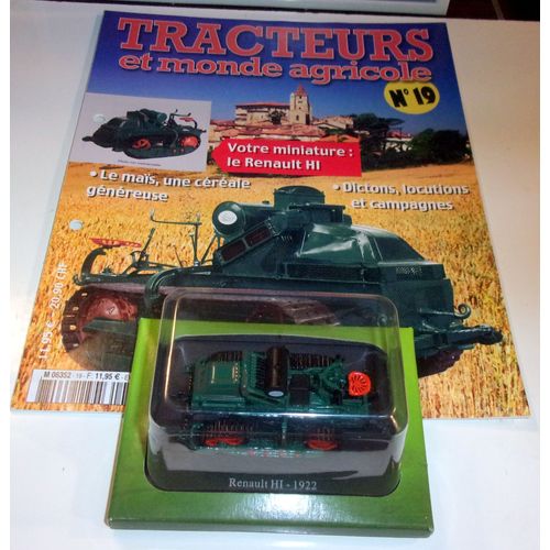 Tracteurs Et Monde Agricole N° 19 - Le Renault Hi - 1922-Hachette