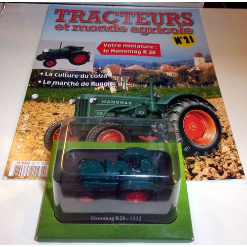 Tracteurs Et Monde Agricole N°21 - Le Hanomag R28 - 1953-Hachette