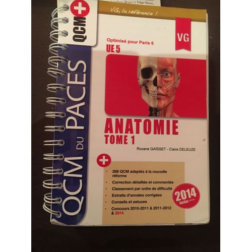 Qcm + Anatomie - Tome 1