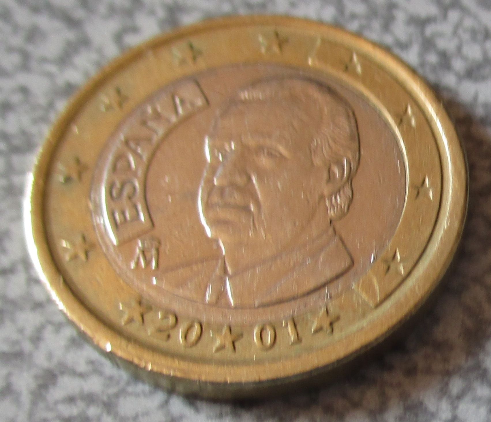 Piece 1 Euro Espagne 2001 à prix bas  Promos neuf et occasion  Rakuten