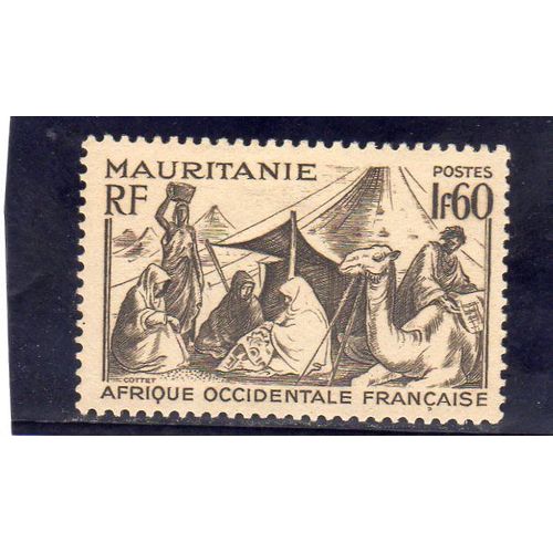 Timbre-Poste De Mauritanie (Nomades)