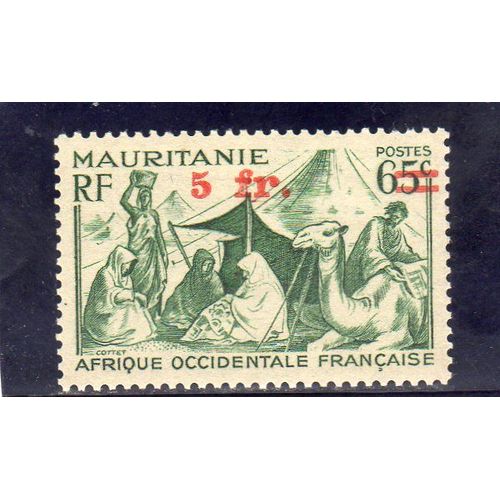 Timbre-Poste De Mauritanie (Nomades)
