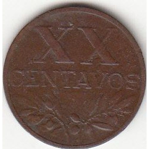 Portugal, 20 Centavos, 1953