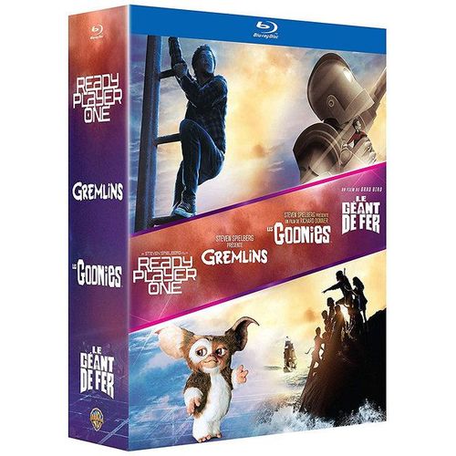 Ready Player One + Gremlins + Les Goonies + Le Géant De Fer - Pack - Blu-Ray