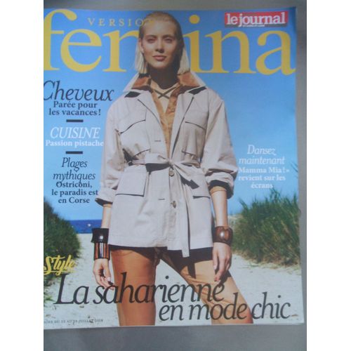 Version Femina 851: Ostriconi La Beauté Sauvage / Cuisine Passion Pistache / Amanda Seyfried /