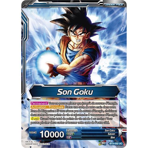 Dragon Ball Super - Bt3-032 - Son Goku & Son Goku Super Saiyan 3, Évolution Croissante - Peu Commune