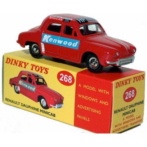Dinky Toys 268 - Renault Dauphine Minicab 1:43-Atlas