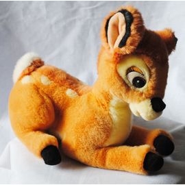 Bambi Peluche Disneyland 30 Cm Position Assise