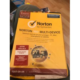 Norton 360 Multi-Device - (V. 2.0) - Version Boîte (1 An) - 3 Périphériques - Win, Mac, Android, Ios - Français)
