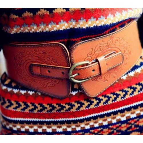 Ceinture Corset Simili Cuir Unique Marron Corset Serre Taille Marron Vintage Steampunk Moyen Âge Médiéval Victorien