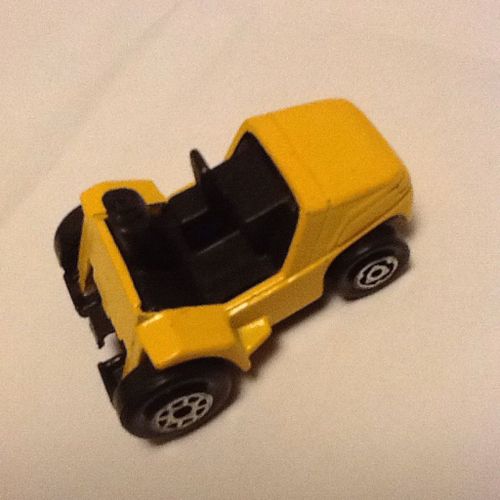 Majorette Chariot Elevateur Jaune