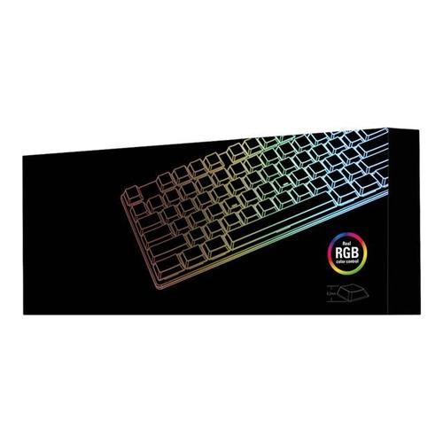 Sharkoon PureWriter TKL RGB - Clavier - rétroéclairé - USB - US - commutateur : Kailh Blue