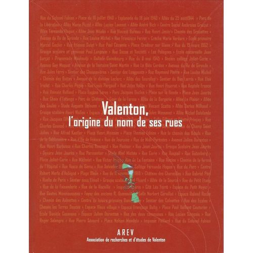 Valenton, L'origine Du Nom De Ses Rues