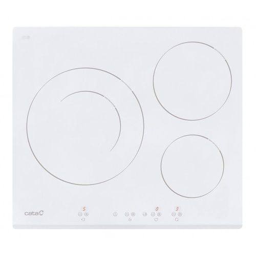 ENCIMERA CATA IB6030WH 073107 3 FUEGOS INDUCCION 30CM BLANCA