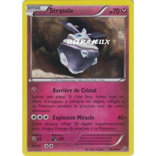 Pokémon - 68/106 - Strassie - Xy - Étincelles - Holo Rare