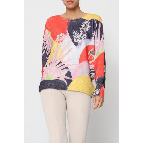 Pull Multicolore Femme Cmp 55 Paris Taille Unique