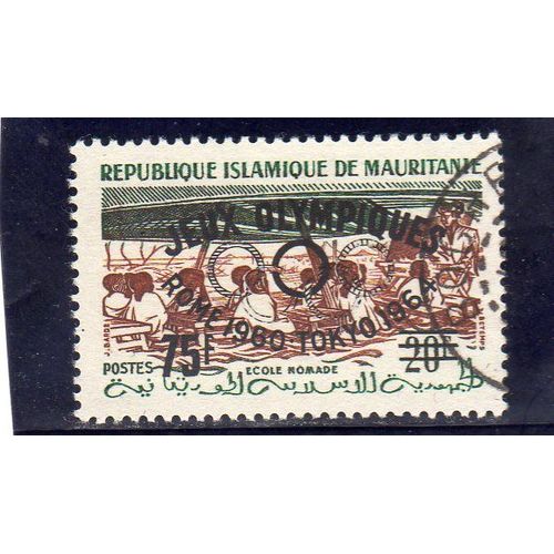 Timbre-Poste De Mauritanie (Propagande Pour Les Jeux Olympiques De Tokyo)