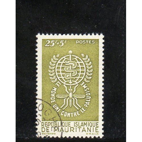 Timbre-Poste De Mauritanie (Eradication Du Paludisme)