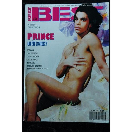 Best 241 1988 Cover Prince Un Ete Lovesexy Pogues Joy Division James Brown Niagara Michael Jackson + Photo Pink Floyd
