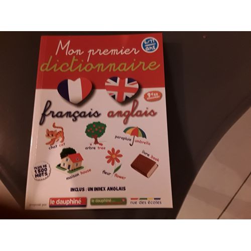 Mon Premier Dictionnaire Français Anglai