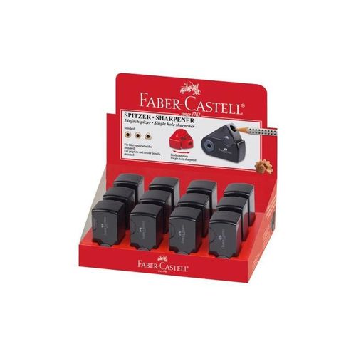 Faber-Castell Mini Taille-Crayon Sleeve - 1 Usage - Noir