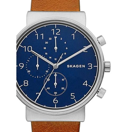 Homme Skagen Ancher Chronographe Montre Skw6358