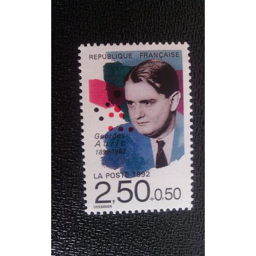Timbre France Yt 2751 Georges Auric (1899-1933) 1992