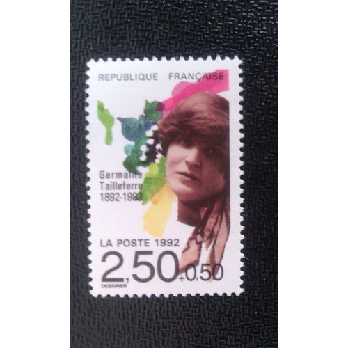 Timbre Allemagne France Yt 2752 Germaine Tailleferre (1892-1983) 1992