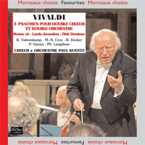 Vivaldi - 3 Psaumes À Double Choeur Et Double Orchestre