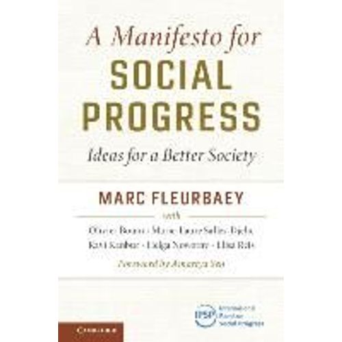A Manifesto For Social Progress