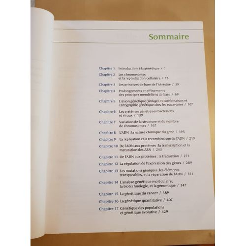 L'essentiel De La Génétique - Présenté Sous Une Forme Condensée Et Claire